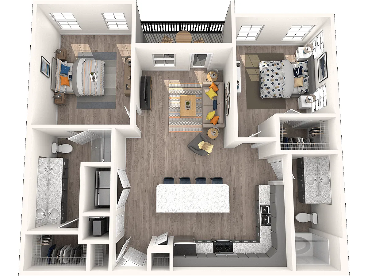 Floor plan B