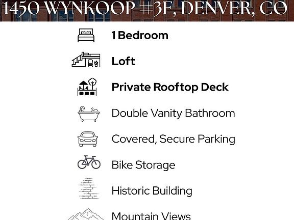 2nd image of 1450 Wynkoop Street #3F