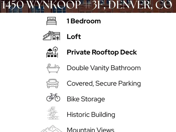 1450 Wynkoop Street #3F, Denver, CO 80202