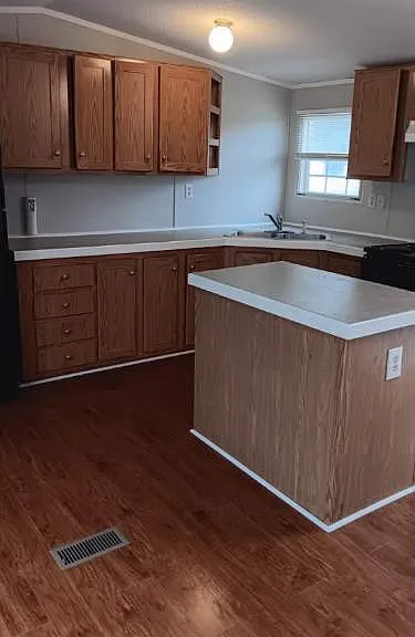 kitchen with island