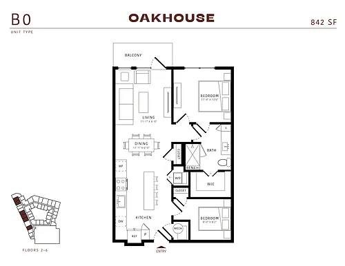 Floor plan B0