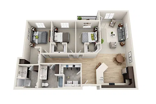 Floor plan C3