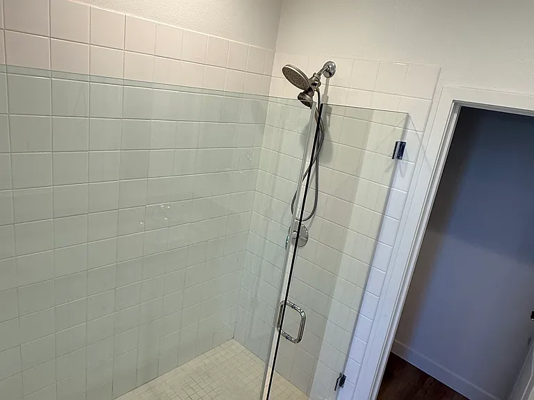 Master Bedroom standing shower