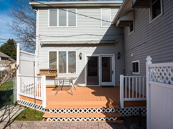 freshly-painted deck (furniture not included)