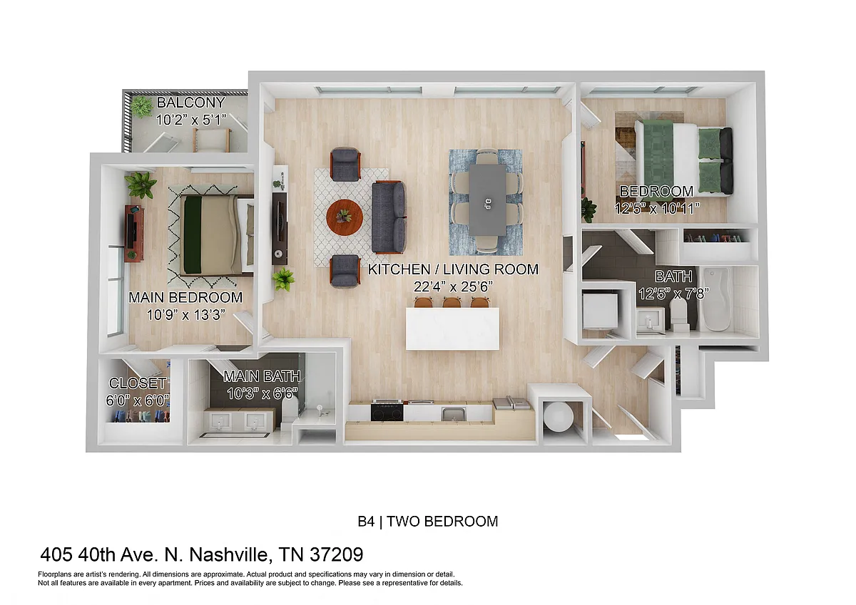 Floor plan B4