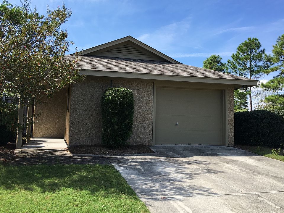 Street side with garage