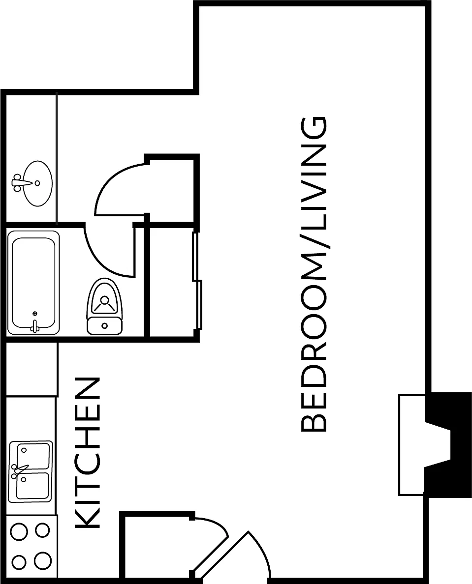 Floor plan E2-0B1B