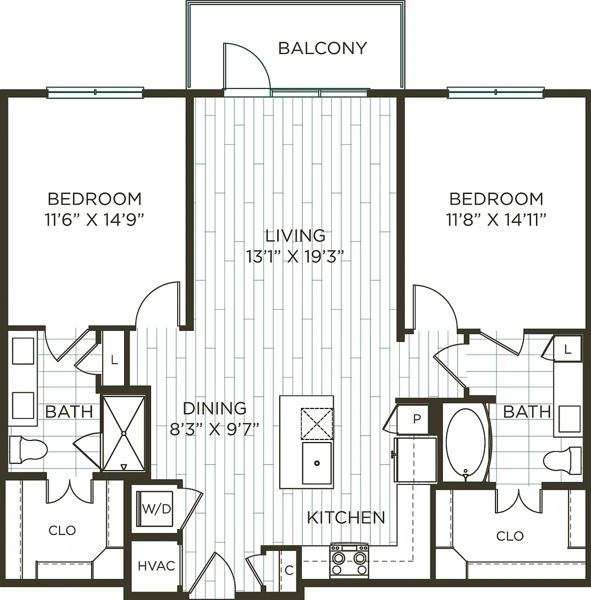 Floor plan B2