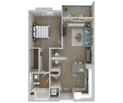 Floor plan A5U-A5S-817