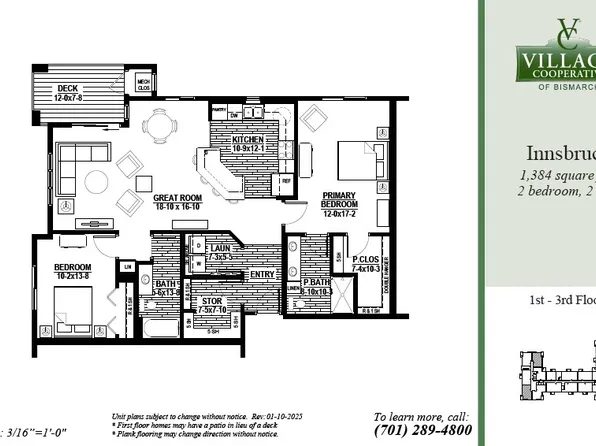 Innsbruck Plan, Village Cooperative of Bismarck (Active Adults 62+)