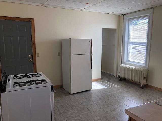 Large kitchen, refrigerator included , with pantry for more storage