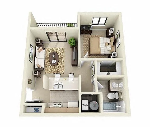 Floor plan A1
