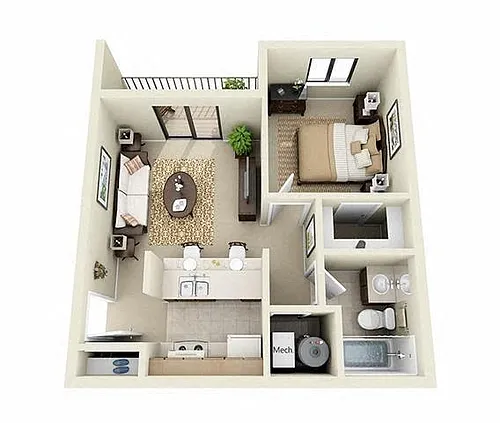 Floor plan A1