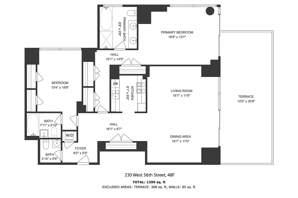 Building Photo - 230 W 56th St #48F