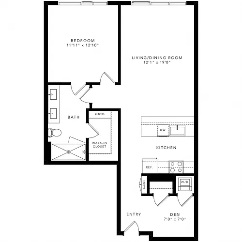 Floor plan A6+Den