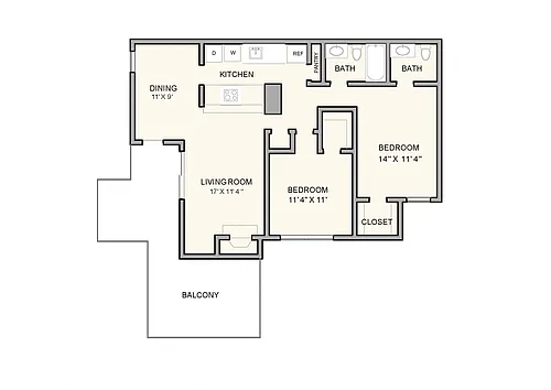 Floor plan Dogwood