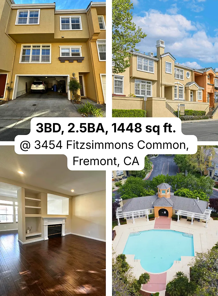 3 bed, 2.5 bath, 1448 sqft, $4,095 — Photo 1