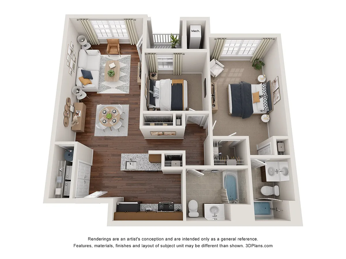 Floor plan The Driftwood
