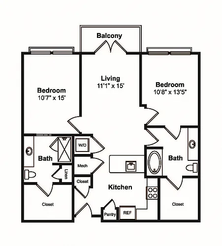 Floor plan B3