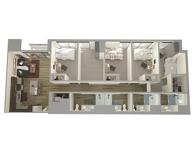 Floor plan 5x4D