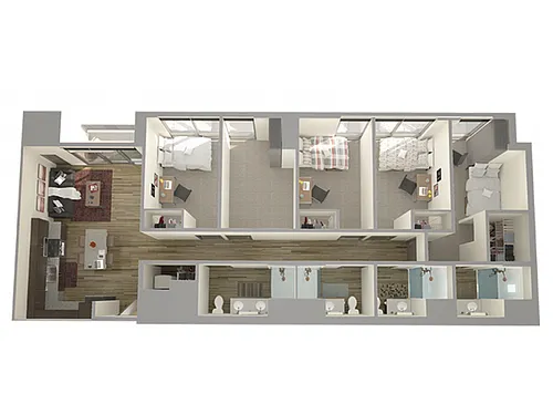 Floor plan 5x4D