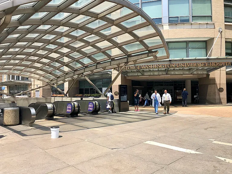 Foggy Bottom-GW Metro (Blue, Orange, and Silver Lines)