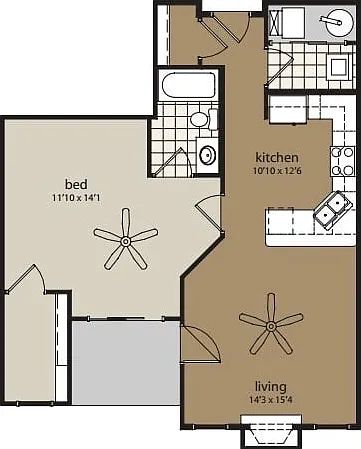 1 Bdrm - 150 Bdlg (C) 1 Bdrm - 150 Bdlg (C)