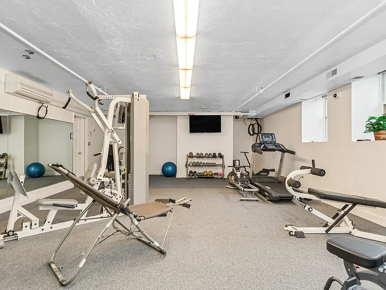 Fitness area /Gym on-site at Foster Place