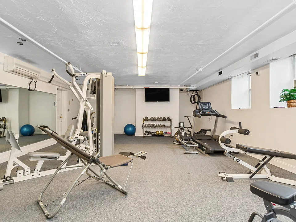 Fitness area /Gym on-site at Foster Place