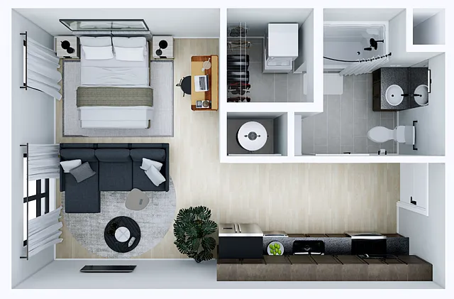 Floor plan 0B