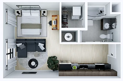 Floor plan 0B
