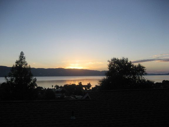 view from deck