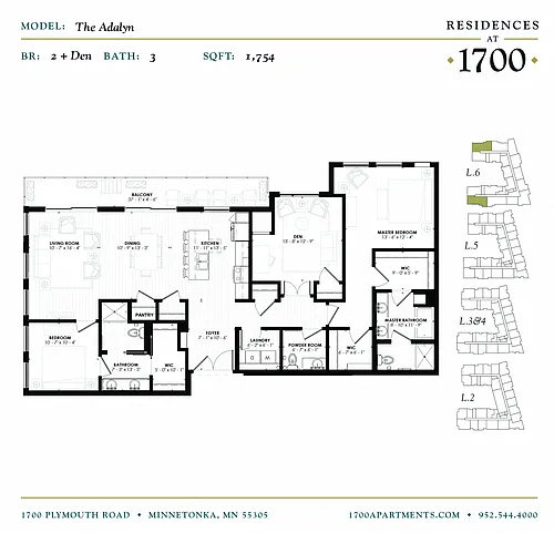 Floor plan The Adalyn