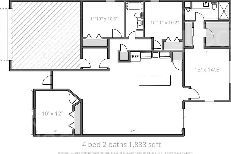4 bed, 2.0 bath, 1883 sqft, $1,770 — Photo 3