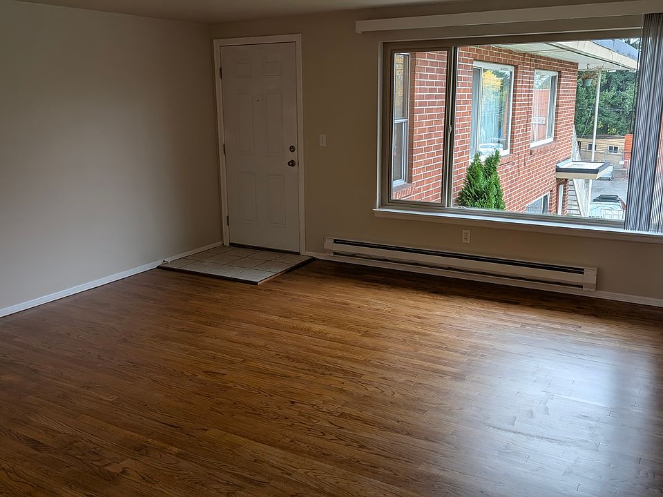 Huge living room, front door