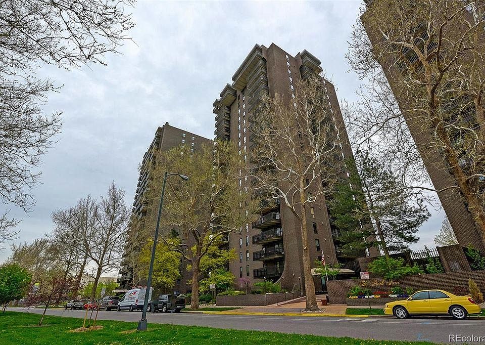 View from S. Marion Parkway of building