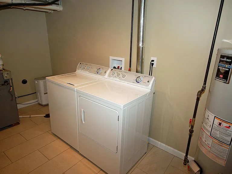 Washer and dryer included