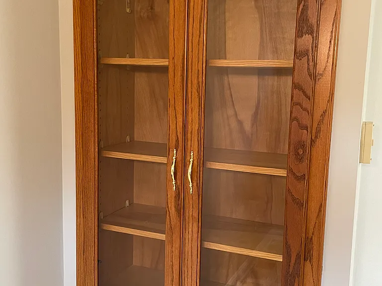 Built in china cabinet