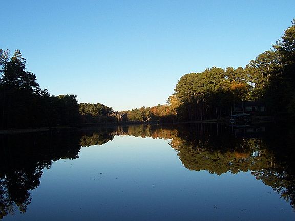 Lake from the dock.