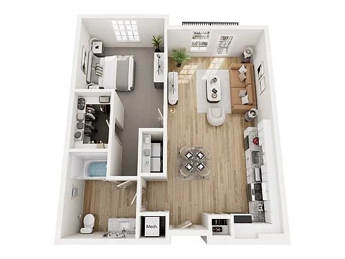 Floor plan Apricot A