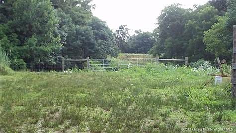 Property has small pond.