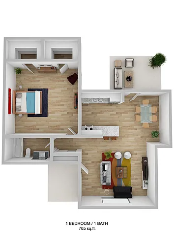 Floor plan A1
