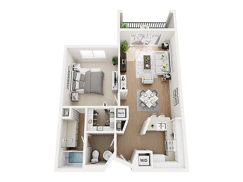 Floor plan The Club
