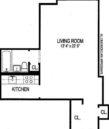2nd image of 201 E 19th St APT 17A