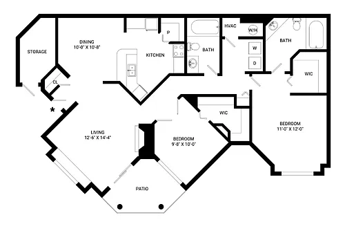 Floor plan Little Bear