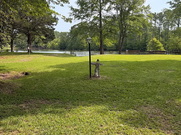 Front yard on lake view