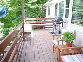 One of 4 back decks
