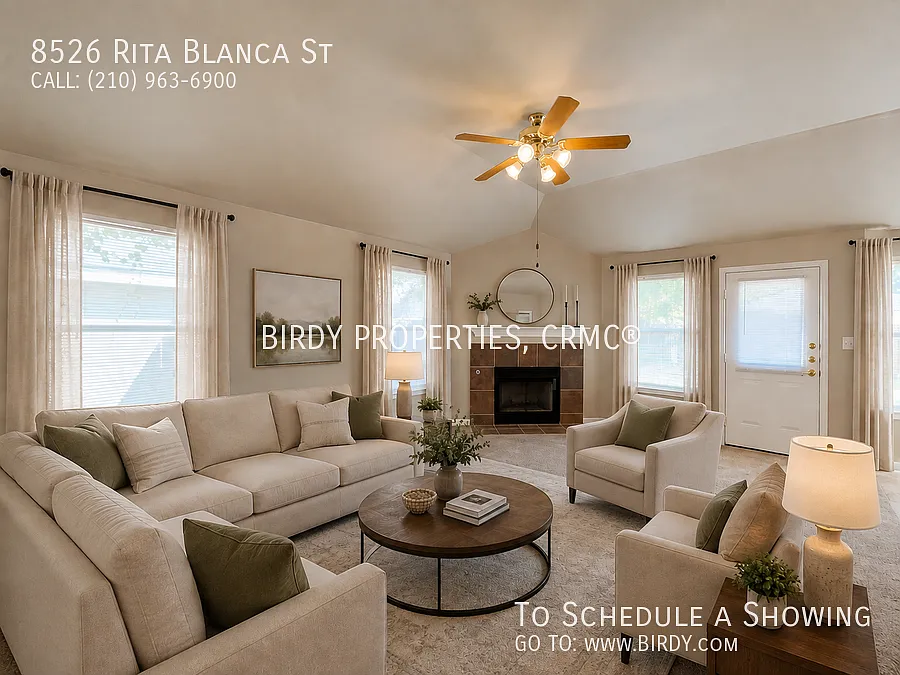"Charming 3-Bedroom Retreat with Cozy Fireplace in Converse 1,668 Sq Ft of Comfort!" — Photo 3