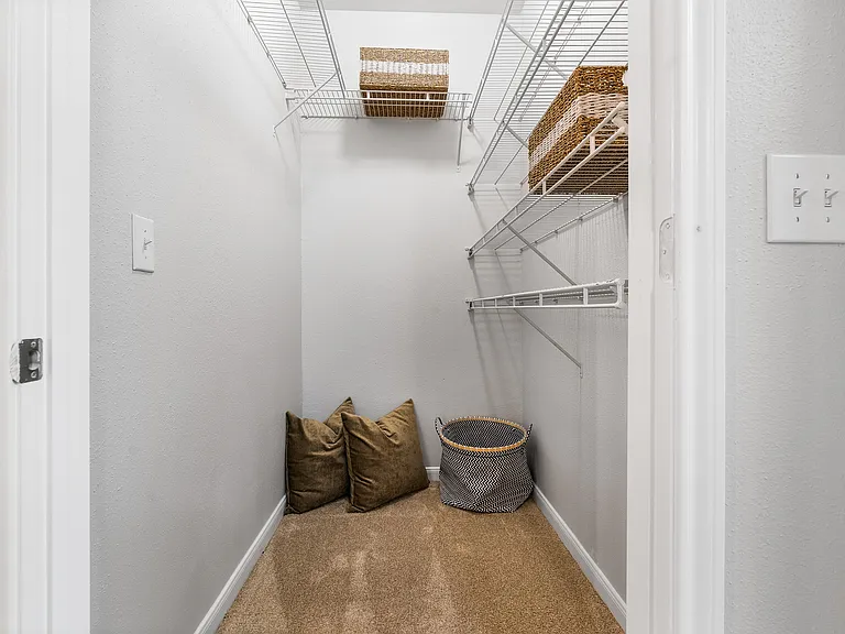 Spacious Walk-In Closet