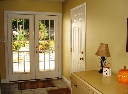 Foyer - French Doors to Patio